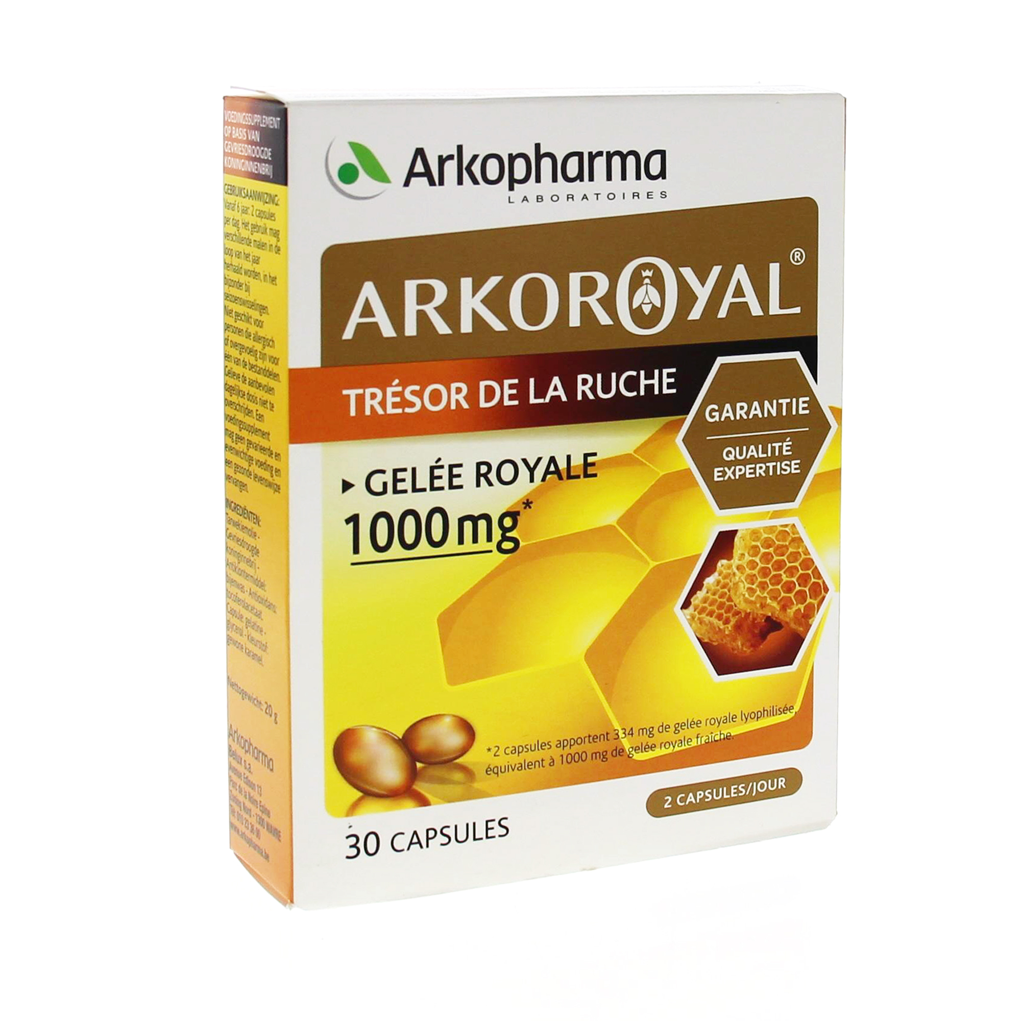 ARKOPHARMA Arkoroyal Gelée royale 1000mg boite de 30 capsules