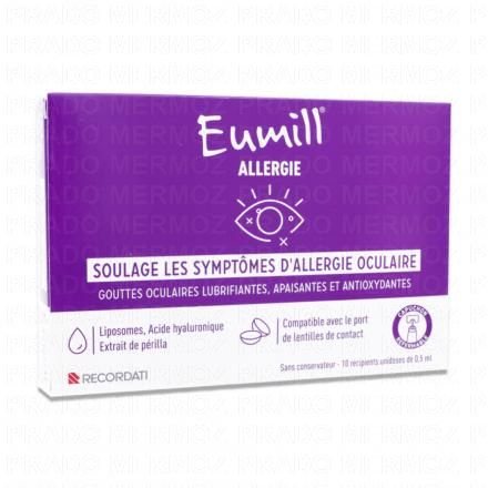 EUMILL Allergie Gouttes occulaires (10 unidoses de 0,5 ml)