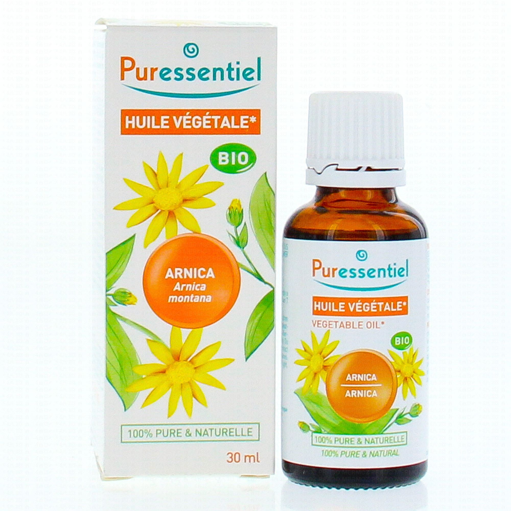 PURESSENTIEL Huile végétale d Arnica bio flacon 30 ml Pharmacie en