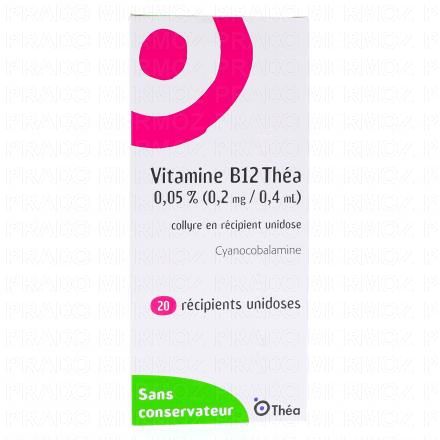 Vitamine b12 théa 0,05 pour cent (0,2 mg/0,4 ml)