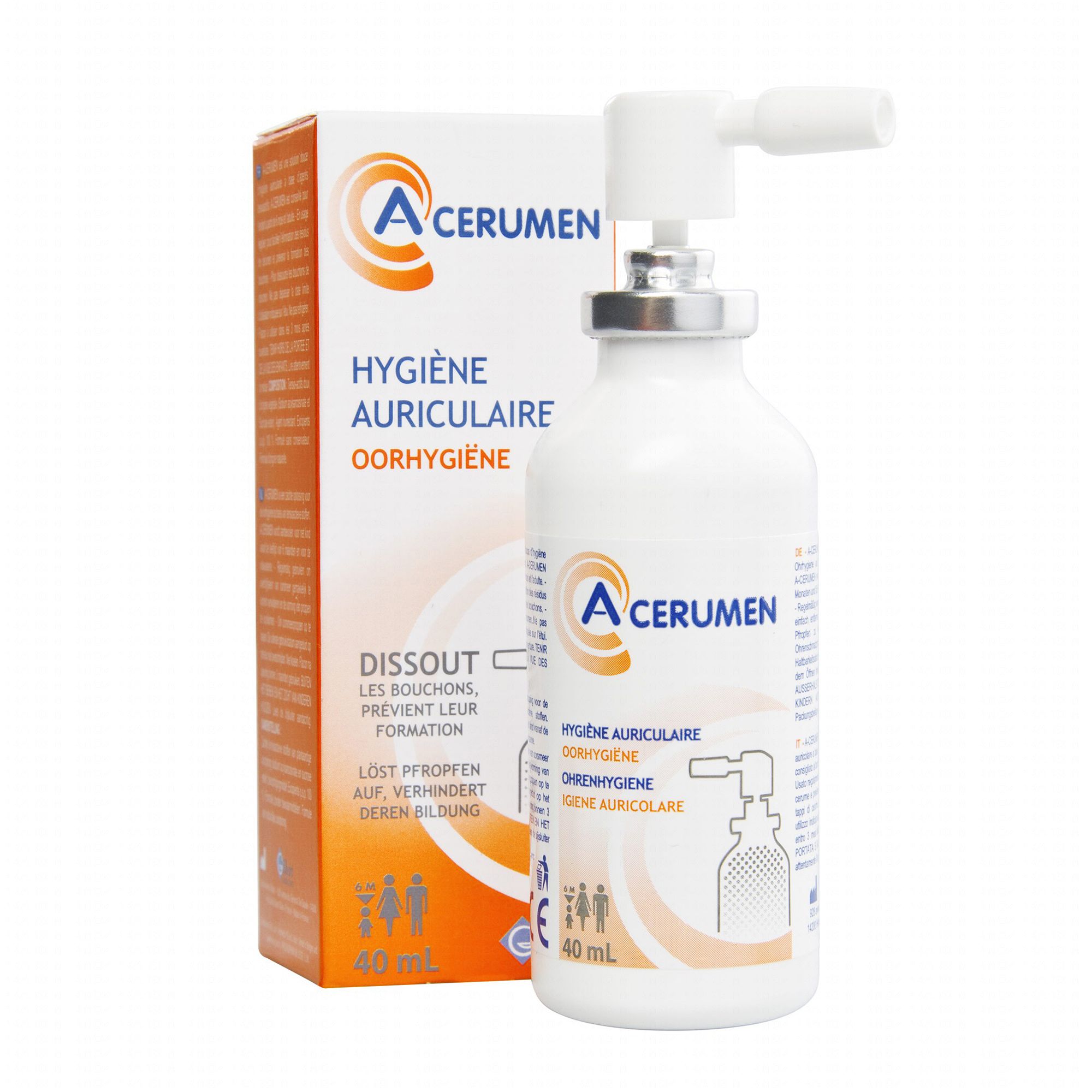 Audispray Adult Hygiène Auriculaire +12 Ans Contre Cérumen Et