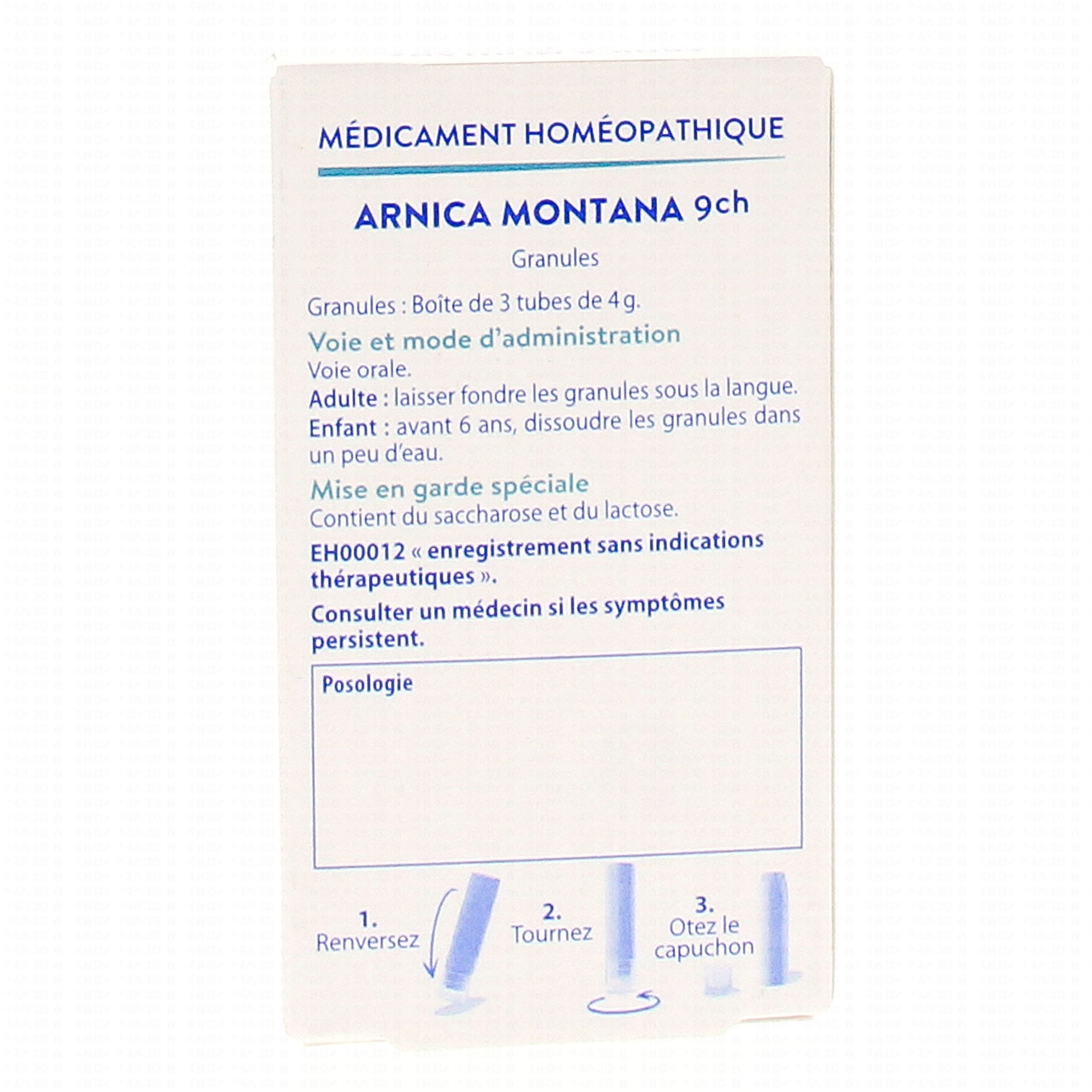 Arnica Montana 9ch 3 Tubes Homeopathie Boiron Medicaments Homeopathiques En Ligne Pharmacie Prado Mermoz