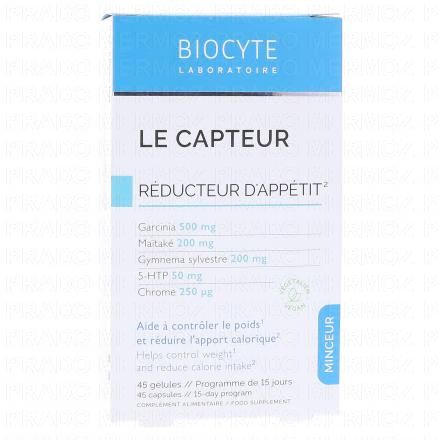 BIOCYTE Le Capteur - Contrôle du Poids x45 gélules