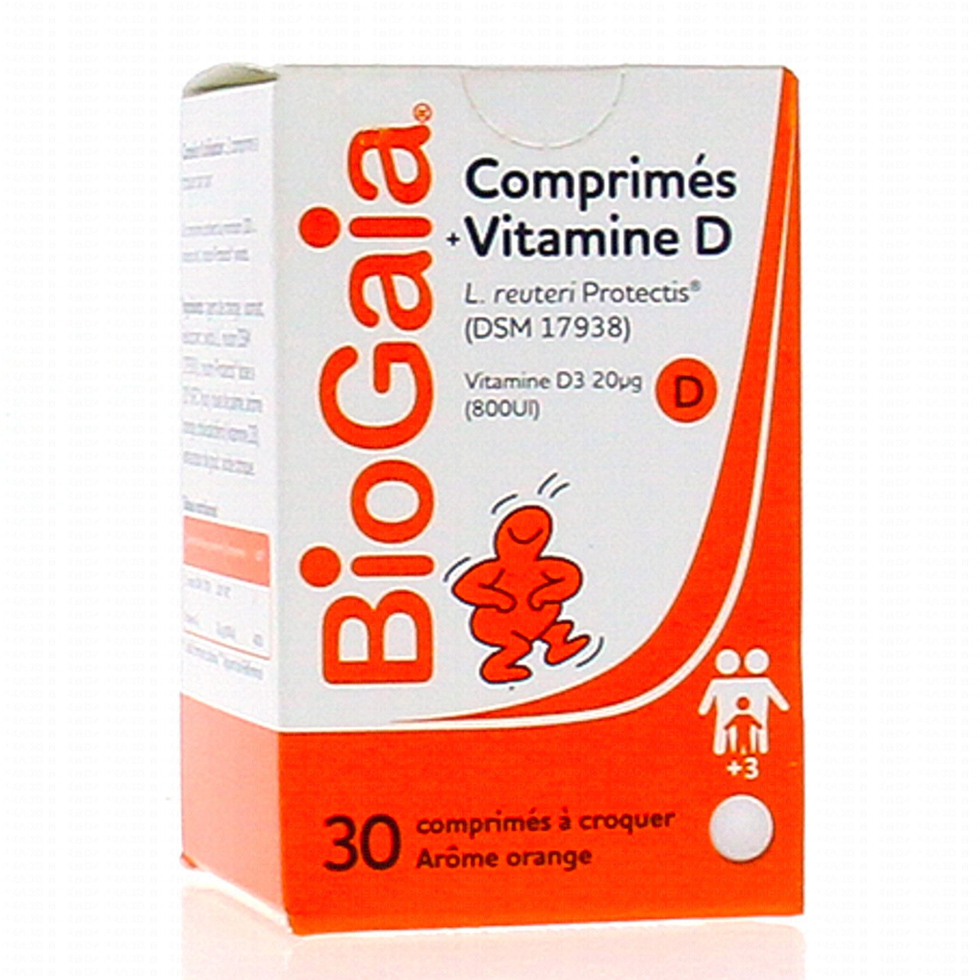 Acheter Biogaia L.Reuteri Protectis Probiotique 30 Comprimés