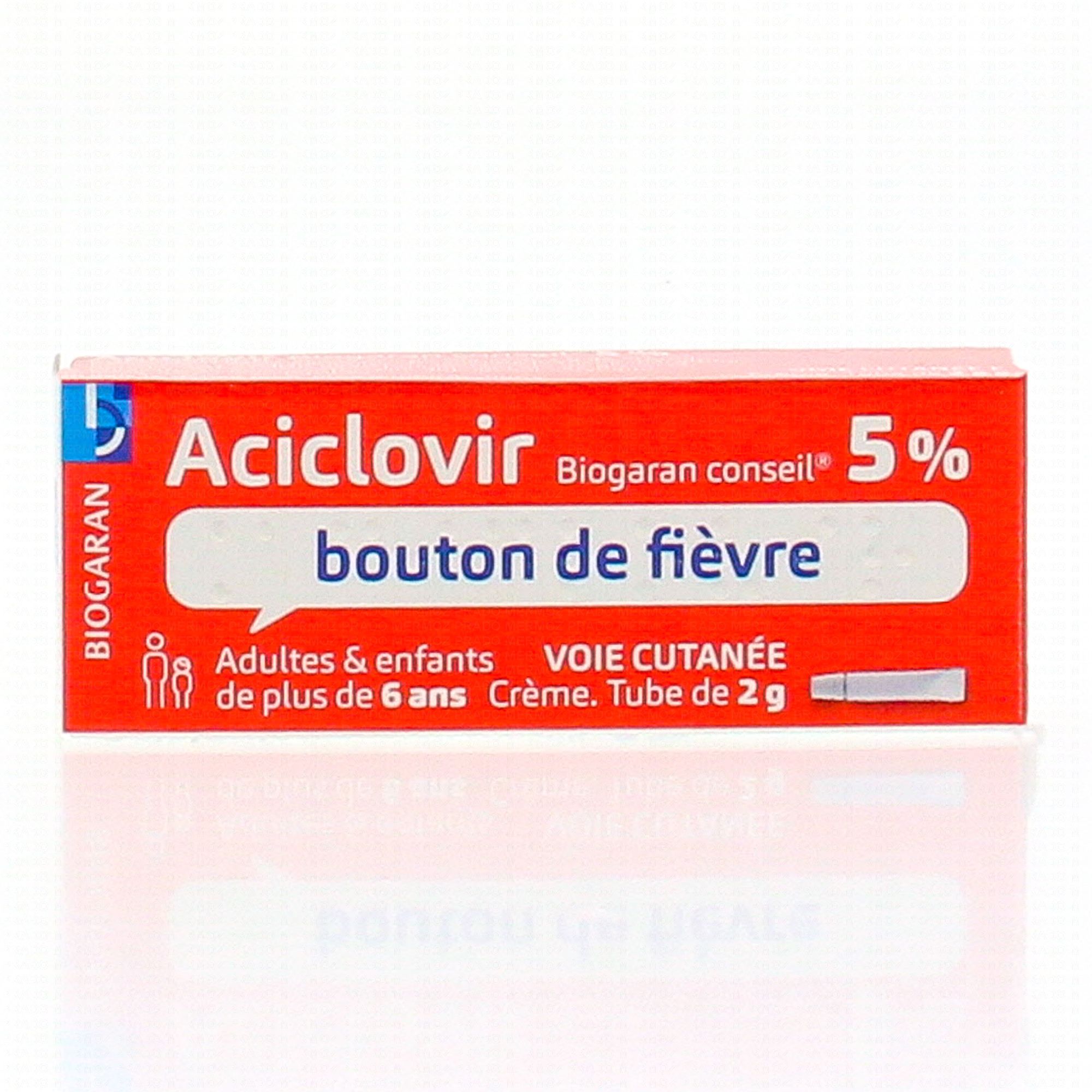 Aciclovir Crème Anti Rides