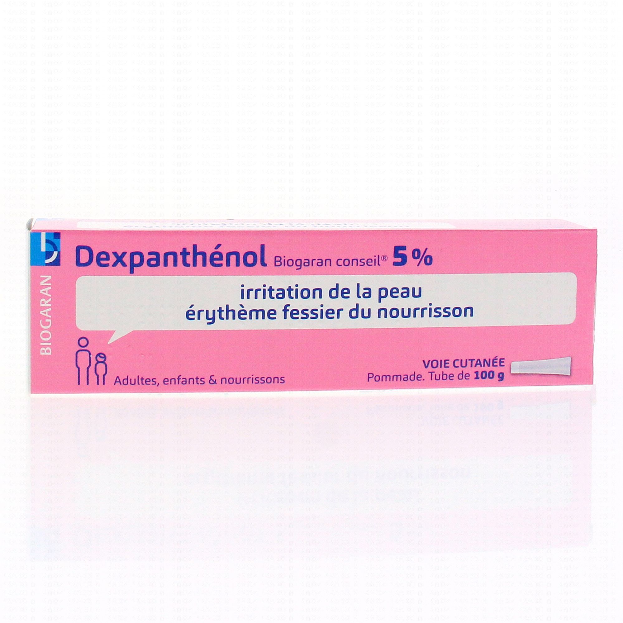 BIOGARAN Dexpanthénol 5% tube 100g (médicament conseil) - Pharmacie en ...