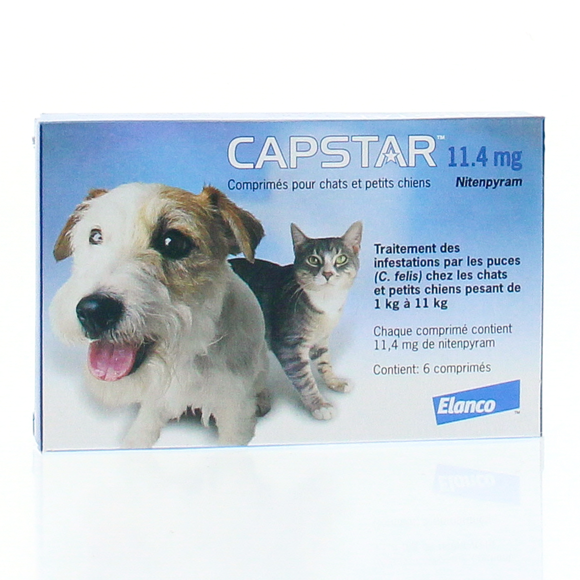 Capstar 114mg Boîte 6 Comprimés