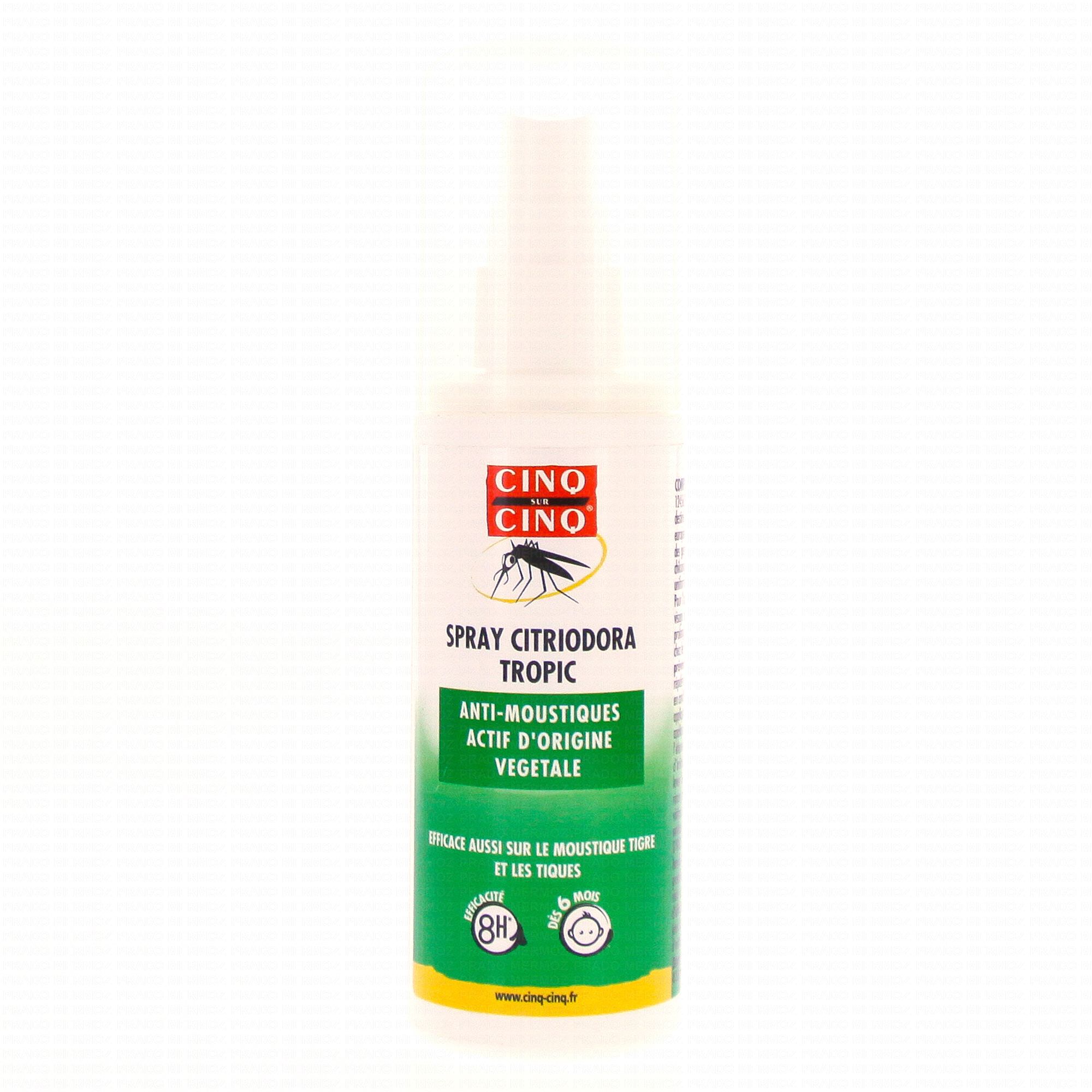 CINQ SUR CINQ anti-poux spray répulsif 100ml - Parapharmacie Prado Mermoz
