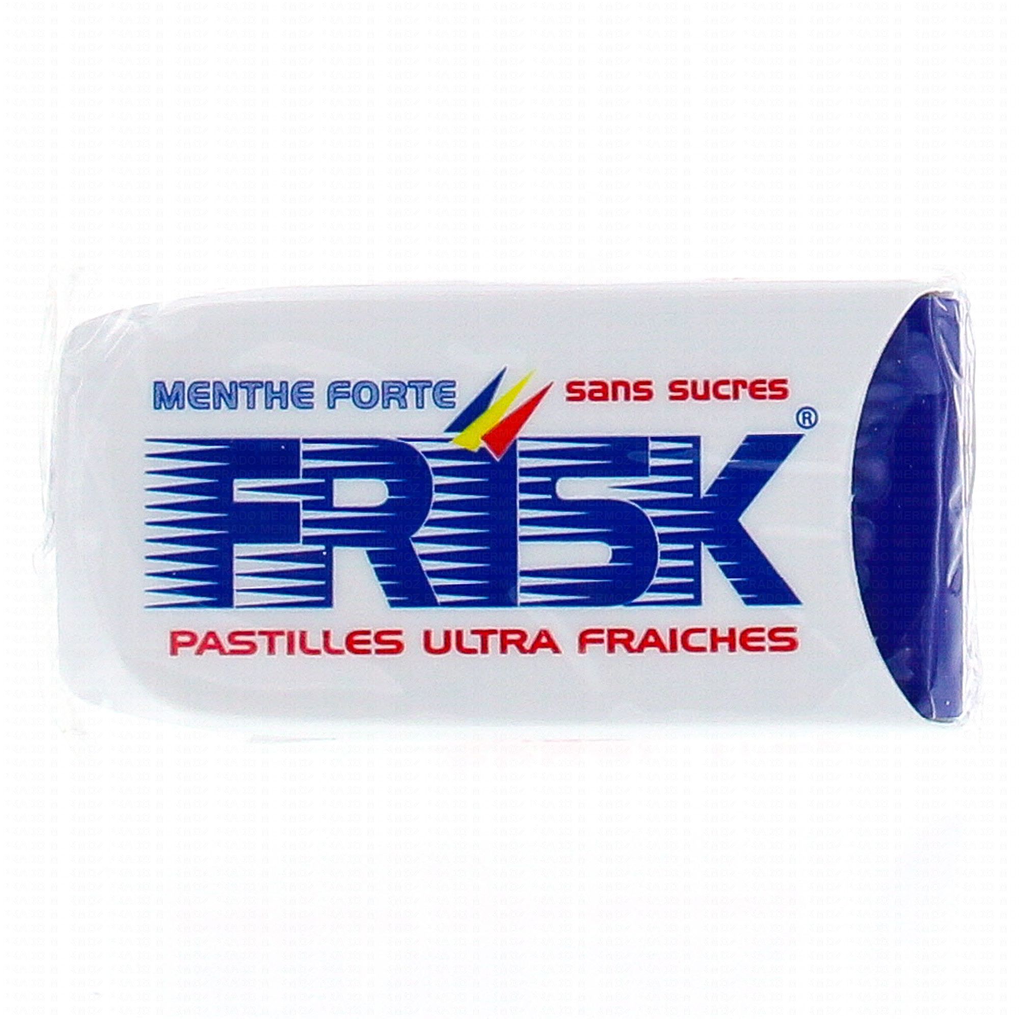 B.12 étuis FRISK menthe - Pastille / Bonbon à sucer - PCP (Petite