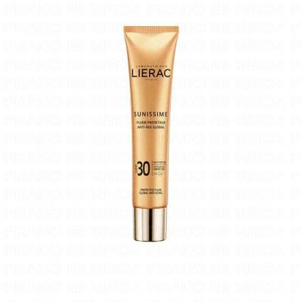 LIERAC Sunissime Fluide Protecteur Énergisant Anti-âge global SPF 30 40ml