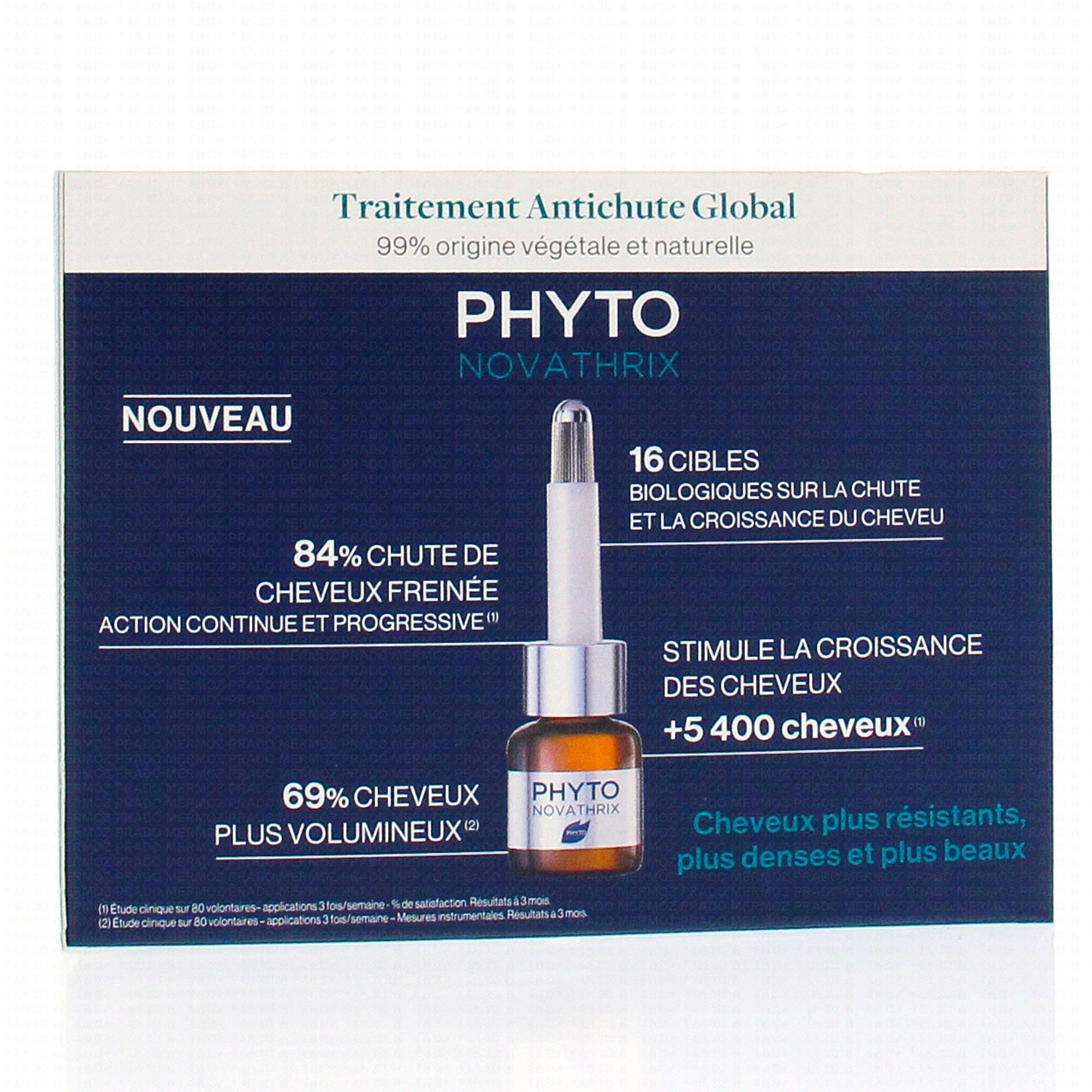 PHYTO Novathrix Traitement antichute global fioles 3.5 ml x 12