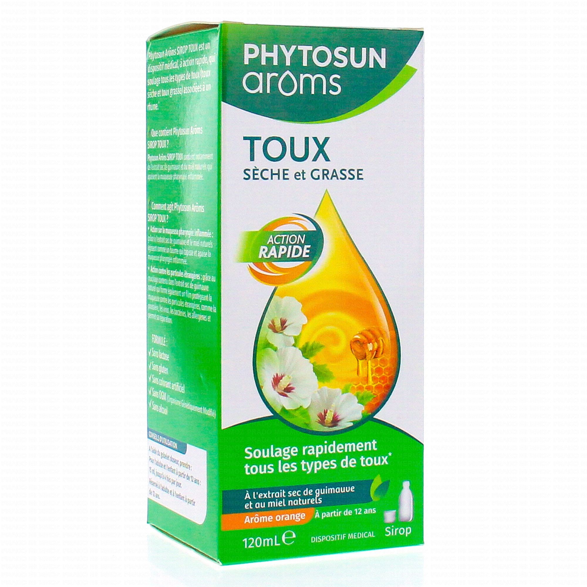PHYTOXIL Sirop Toux Sèche ou Grasse 120ml - Pharmacie VEAU en ligne