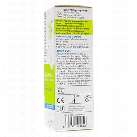 Pranarom Allergoforce Spray Nasal D Congestionnant Ml Pharmacie