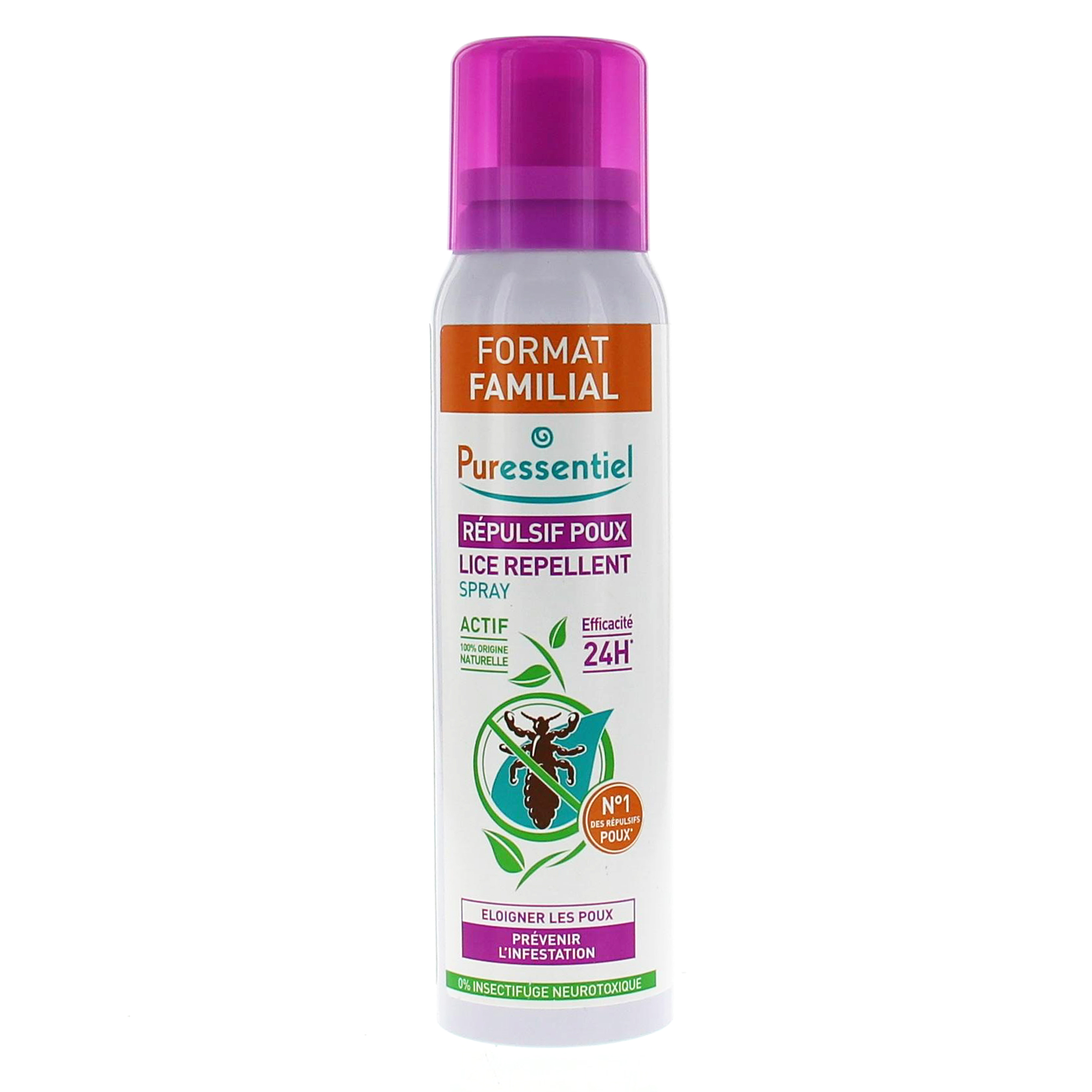Puressentiel Anti-Poux Spray Repulsif 24h 200ml - Citymall