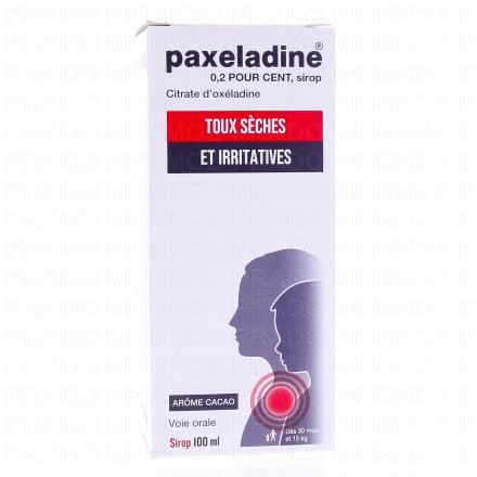 Paxéladine 0,2 pour cent Sirop (flacon 100ml)