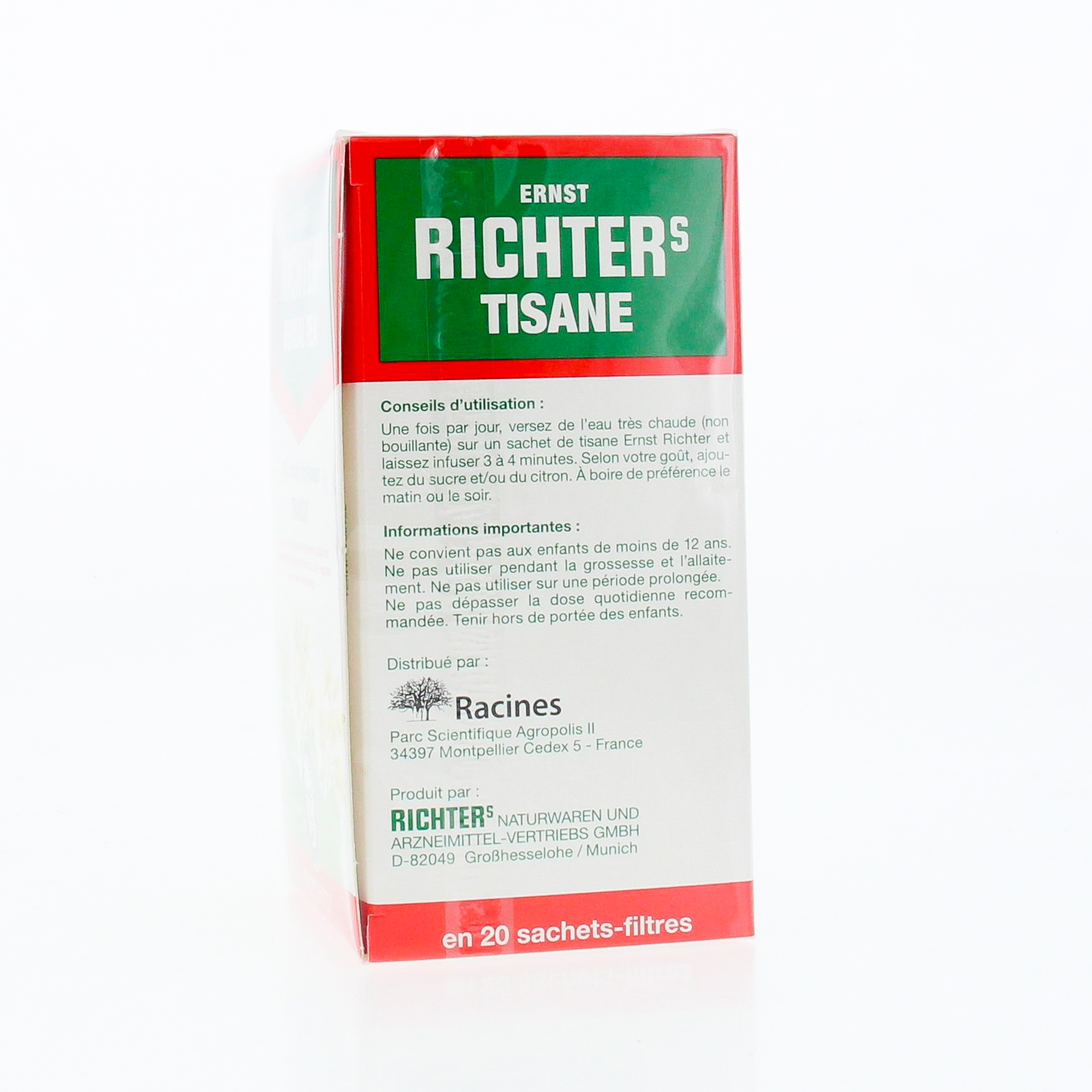 Richter's tisane régulation de la digestion 20 sachets - Pharmacie
