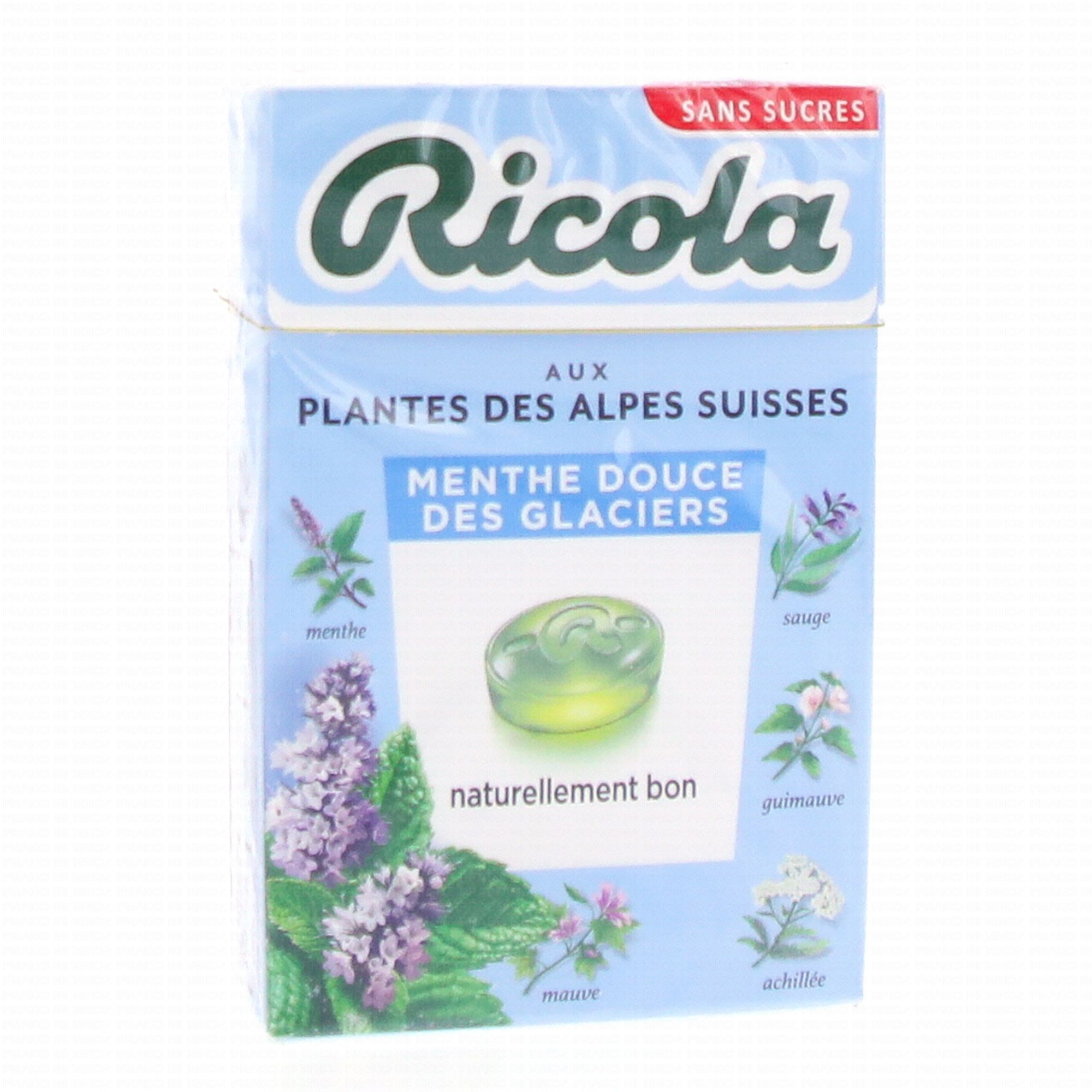 Bonbons menthe douce des glaciers Ricola - 50g