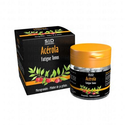 SID NUTRITION Phytoclassics Acérola boîte de 30 gélules