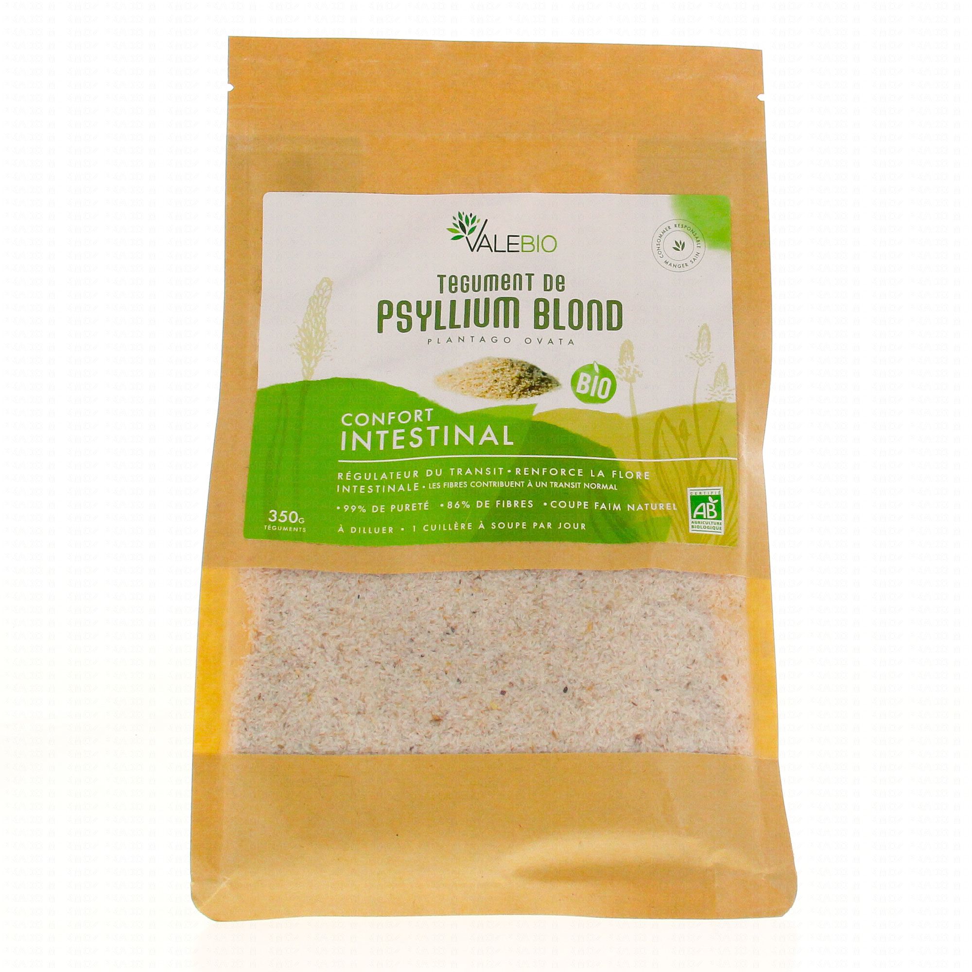 Psyllium Blond Bio 350g - Valebio ®
