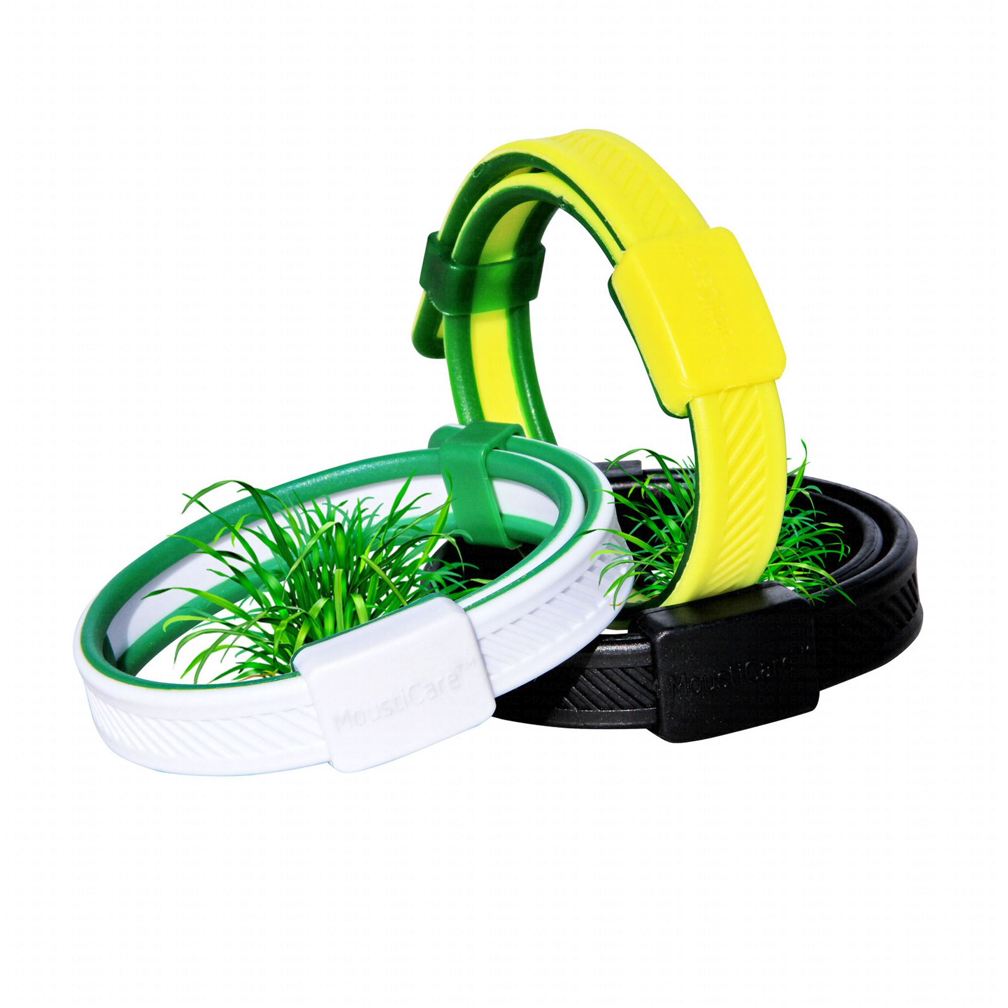 Bracelet Anti-Moustiques Phosphorescent Vert